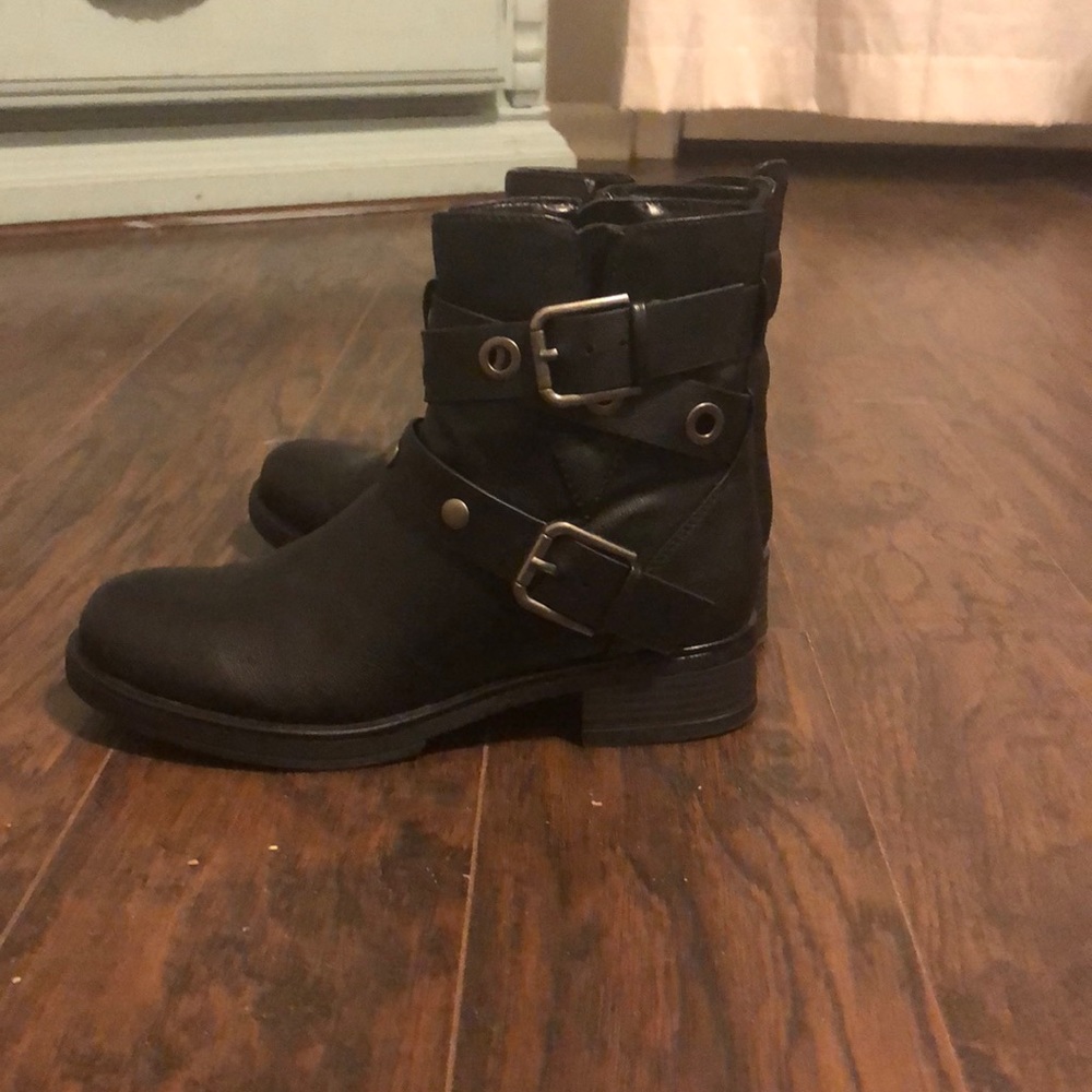 Black Combat Boots